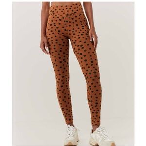 Pact Cheetah Leggings Cotton